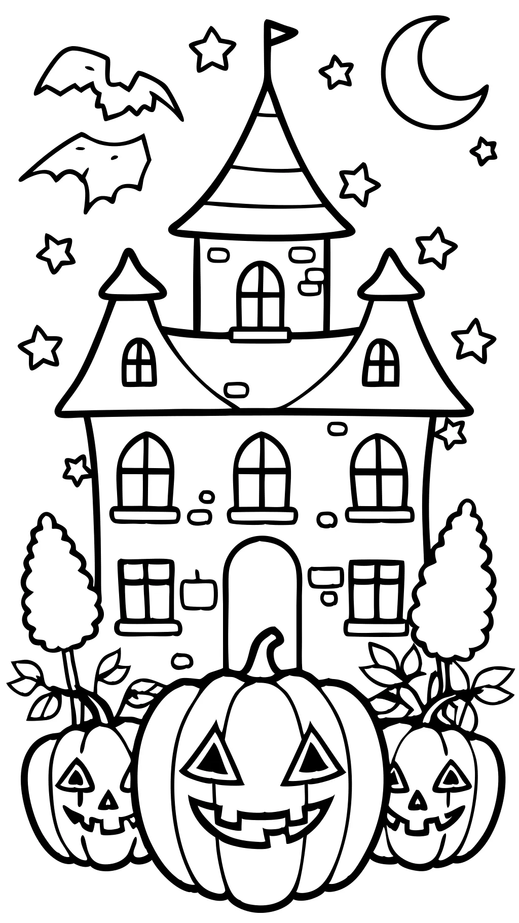 halloween and fall coloring pages